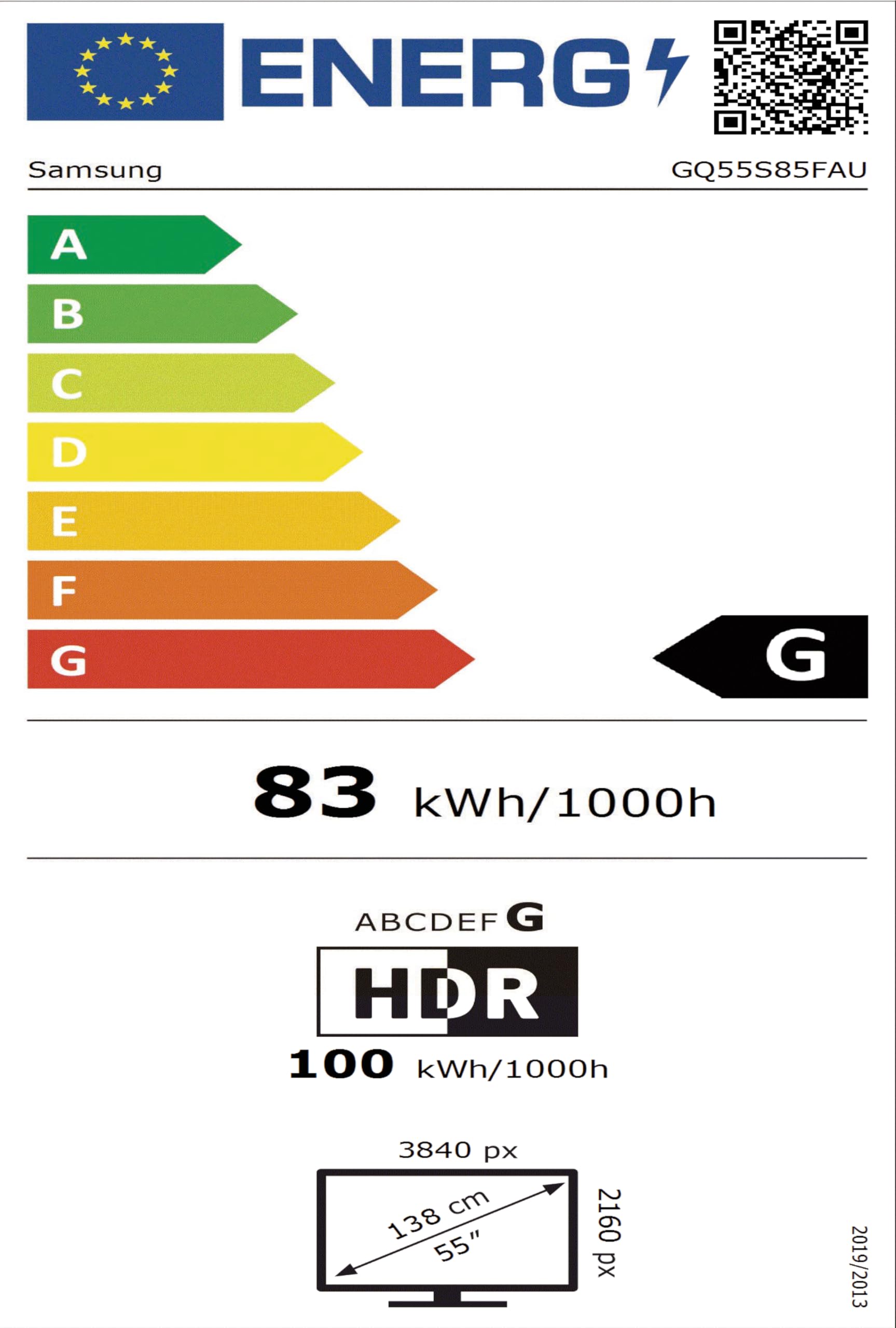 Samsung OLED 4K S85F 55 Zoll (138 cm) UHD Fernseher, NQ4 AI Gen2 Prozessor,4K Upscaling, OLED HDR, Farben Pantone validiert, Dolby Atmos, Gaming-Hub, Knox Security, Samsung Vision AI Smart TV