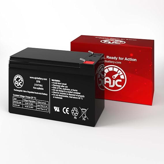 AJC Battery Compatible with Ansul All 12V 7Ah Alarm Battery