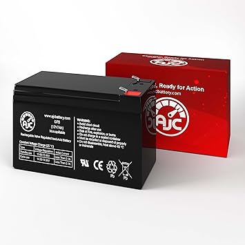 AJC Battery Compatible with Ansul All 12V 7Ah Alarm Battery
