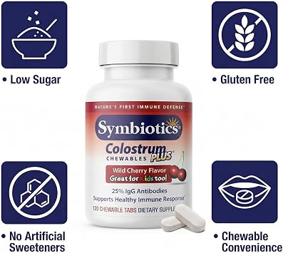 Symbiotics Colostrum Plus Chewables