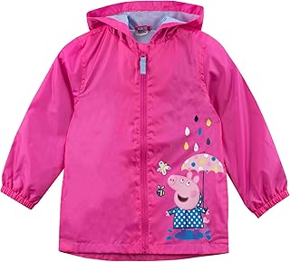 Peppa Pig Impermeabile Impermeabile per ragazze I Giacca rosa per bambini | Età da 12 mesi a 8 anni | Merchandise ufficiale