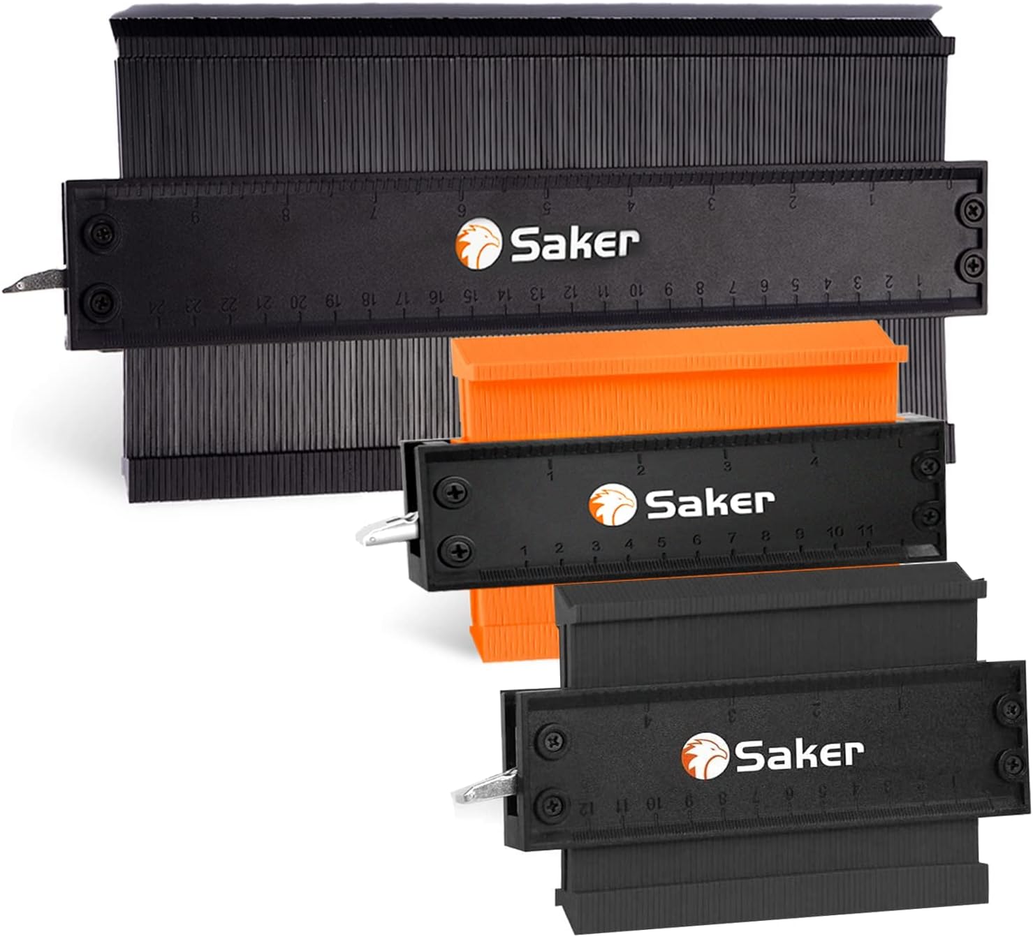 Saker Contour Gauge (5 Inch Lock) Profile Tool&Saker Contour Gauge Profile Tool(10 Inch+5 Inch