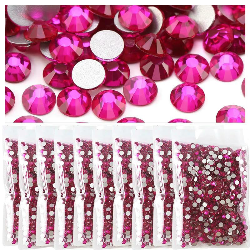 Vendita all'ingrosso di strass per vestiti fai da te, decorazioni per unghie con strass a retro piatto, cristalli AB, glitter per il viso, pietre decorative - viola chiaro