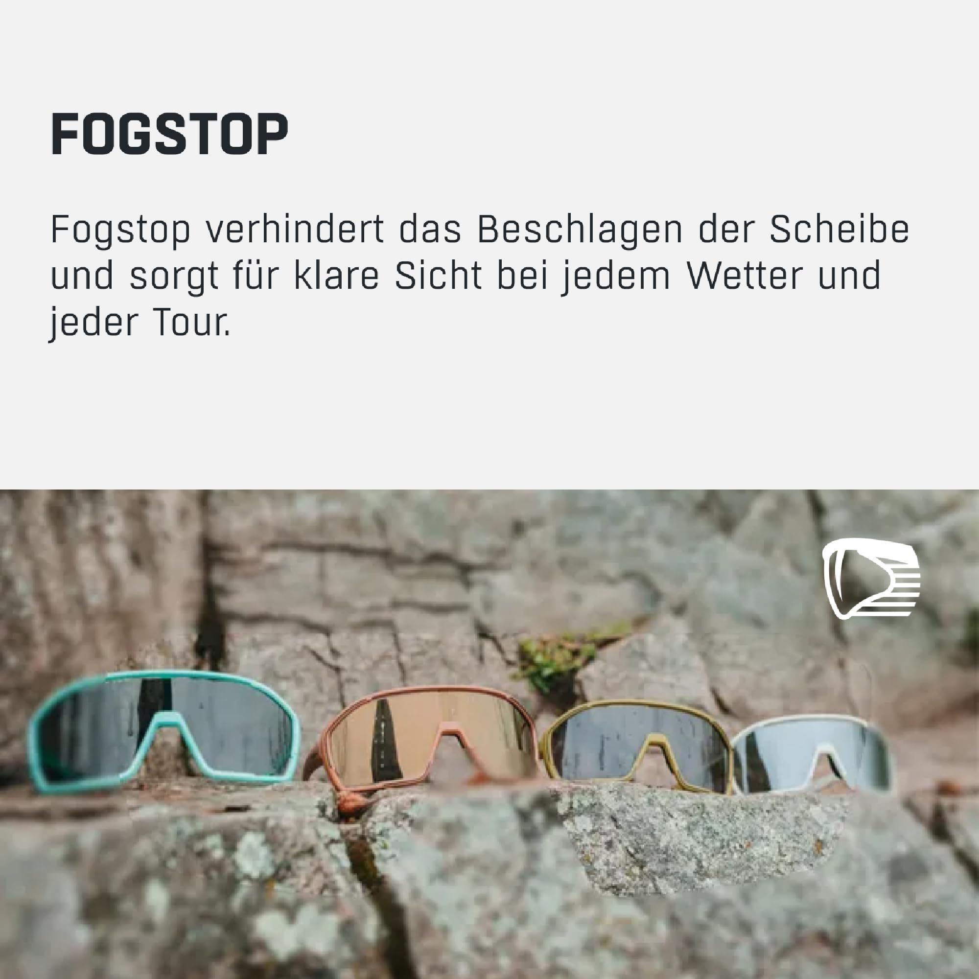ALPINA VASBA, stylische Sportbrille, für Fahrrad, E-Bike, Laufen, für Damen und Herren
