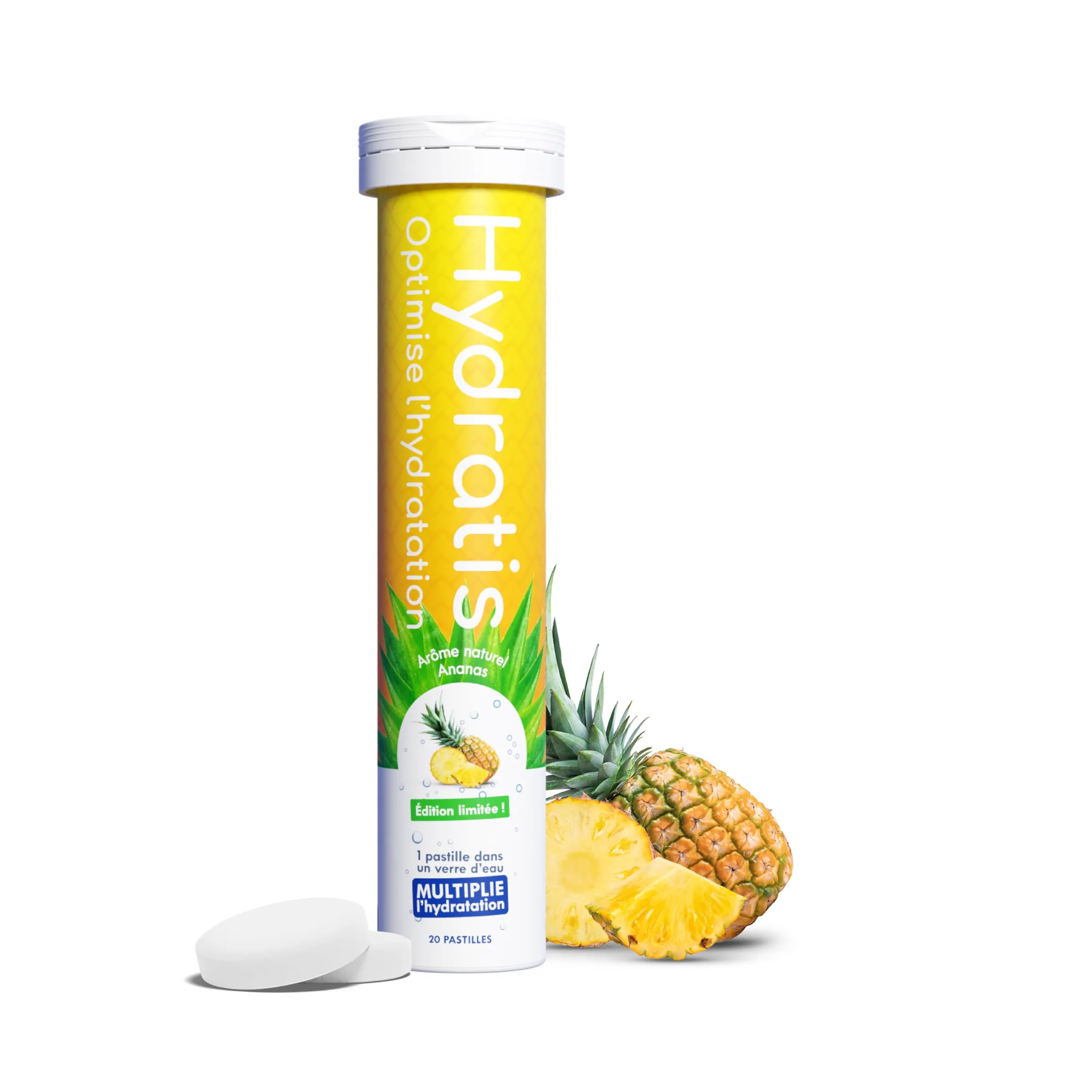 HYDRATIS Pastilles Hydratation Electrolytes Ananas