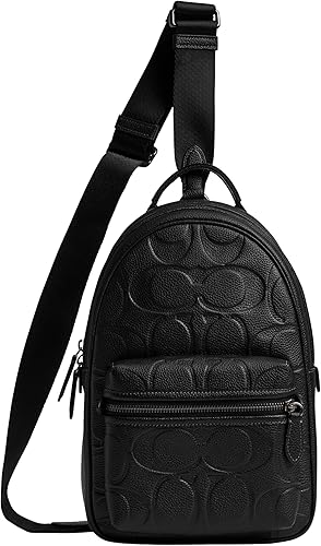 Coach Charter Pack in Maxi Signature Leather