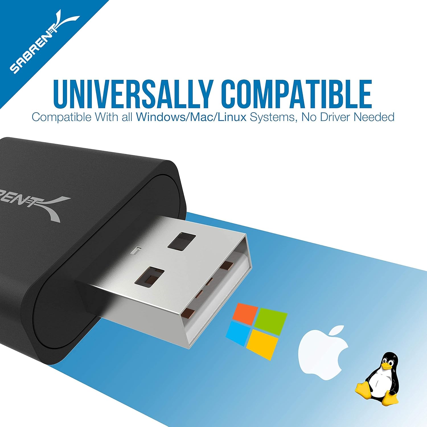 SABRENT USB 3.0 Sharing Switch for Multiple Computers and Peripherals LED Device Indicators + Aluminum USB External Stereo Sound Adapter for Windows and Mac