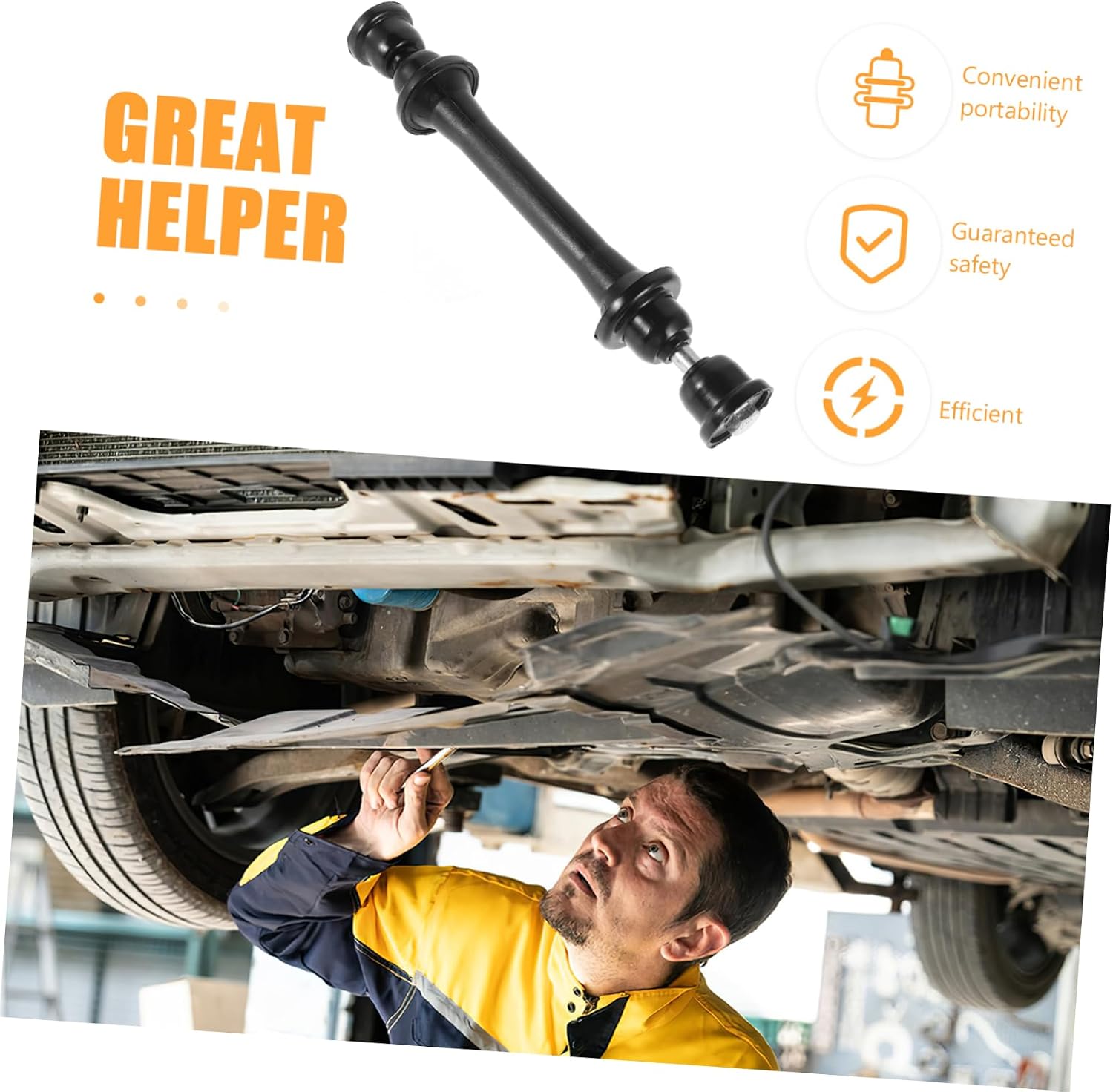 Front Sway Bar Replacement Link Precision Fit Stabilizer for Enhanced Suspension Performance Durable Construction Improved Vehicle Handling