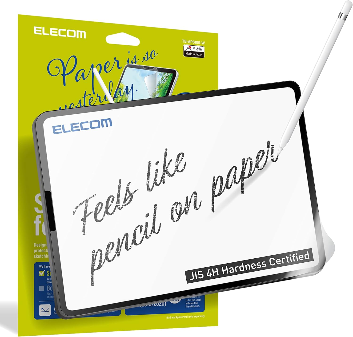 ELECOM Pencil-Feel Screen Protector for iPad Air and Kuwait Ubuy
