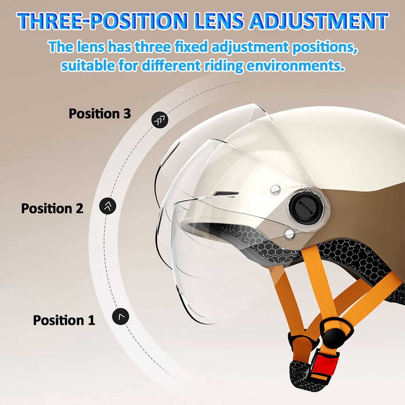 Casque De Moto Demi-Jet Homologué ECE 22.06, Élégant, avec Visière Solaire, pour Hommes Et Femmes.