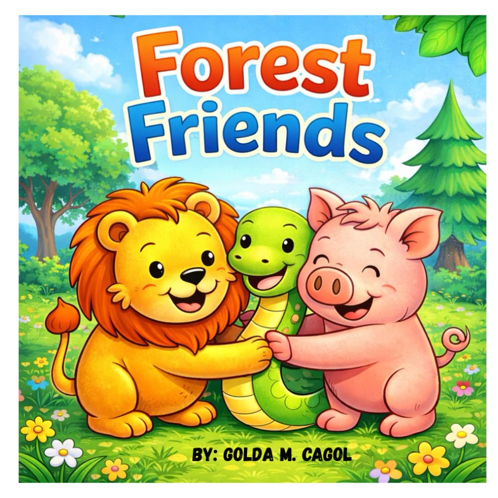 Forest Friends: Coloring Book