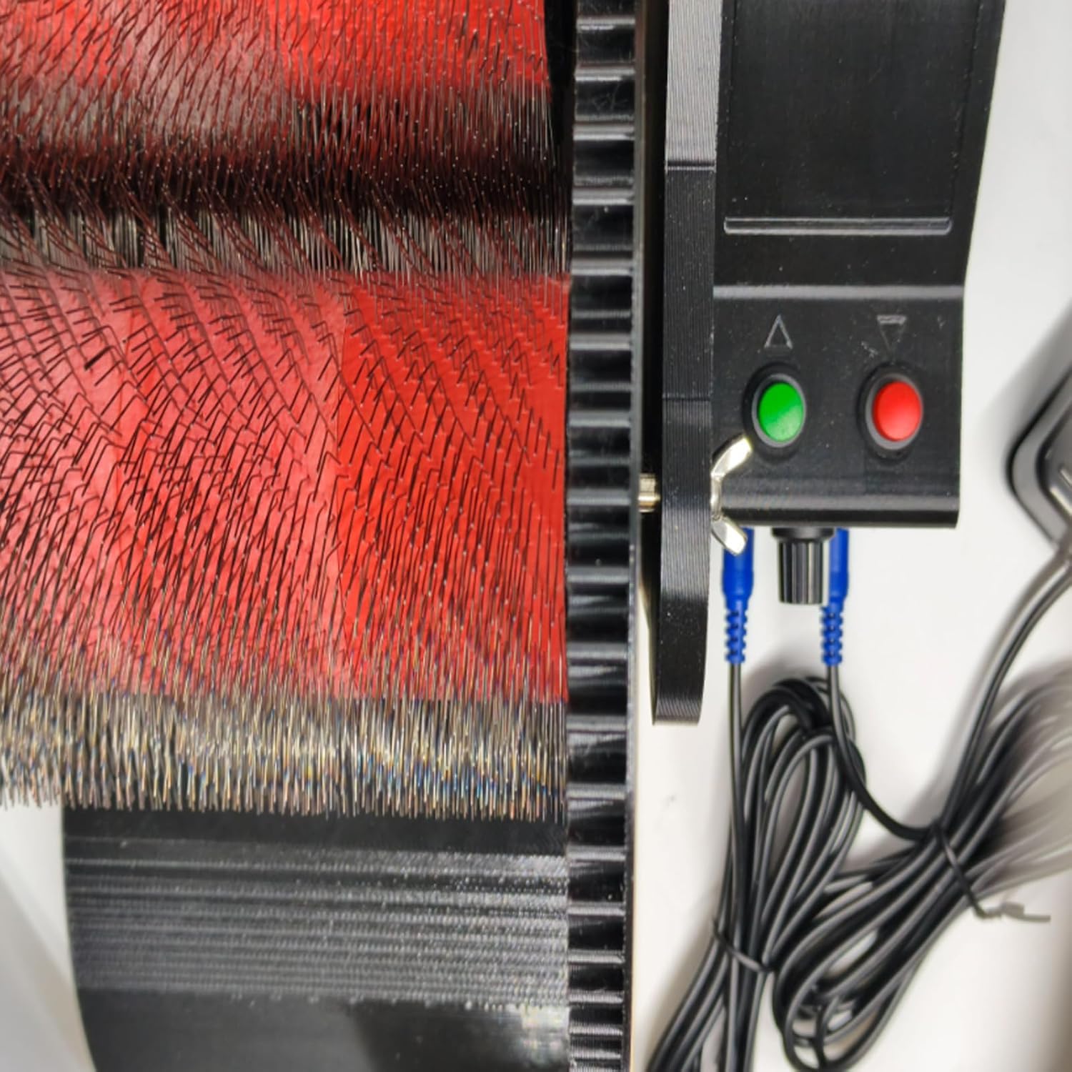 Wollkardiermaschine, Wolltrommelkardierer Für DIY-bastelarbeiten, Einstellbare Vorwärts- Und Rückwärtsgeschwindigkeit, Mit Fußpedal, Schnellmischrad Für Wolle, Zum Kardieren Von Wollfasern