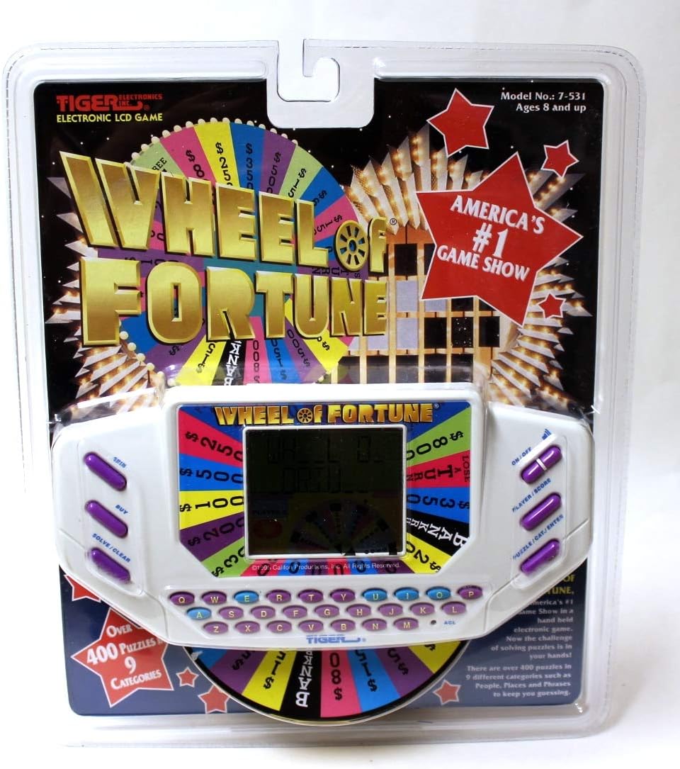 Tiger Electronics Wheel of Fortune Handheld