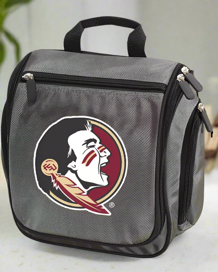 Broad Bay Florida State University Toiletry Bags Or Hanging FSU Shaving Kits (Gray)