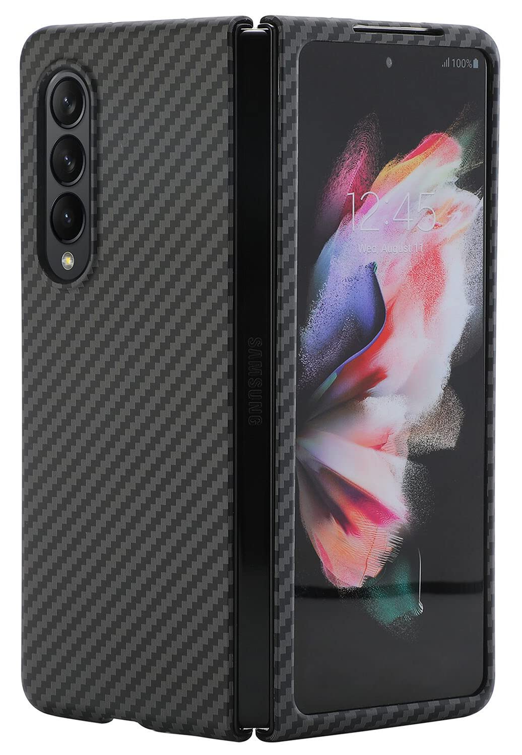 Amazon.co.jp: galaxy Z Fold4 ケース アラミド繊維 高級 フィルム2枚 