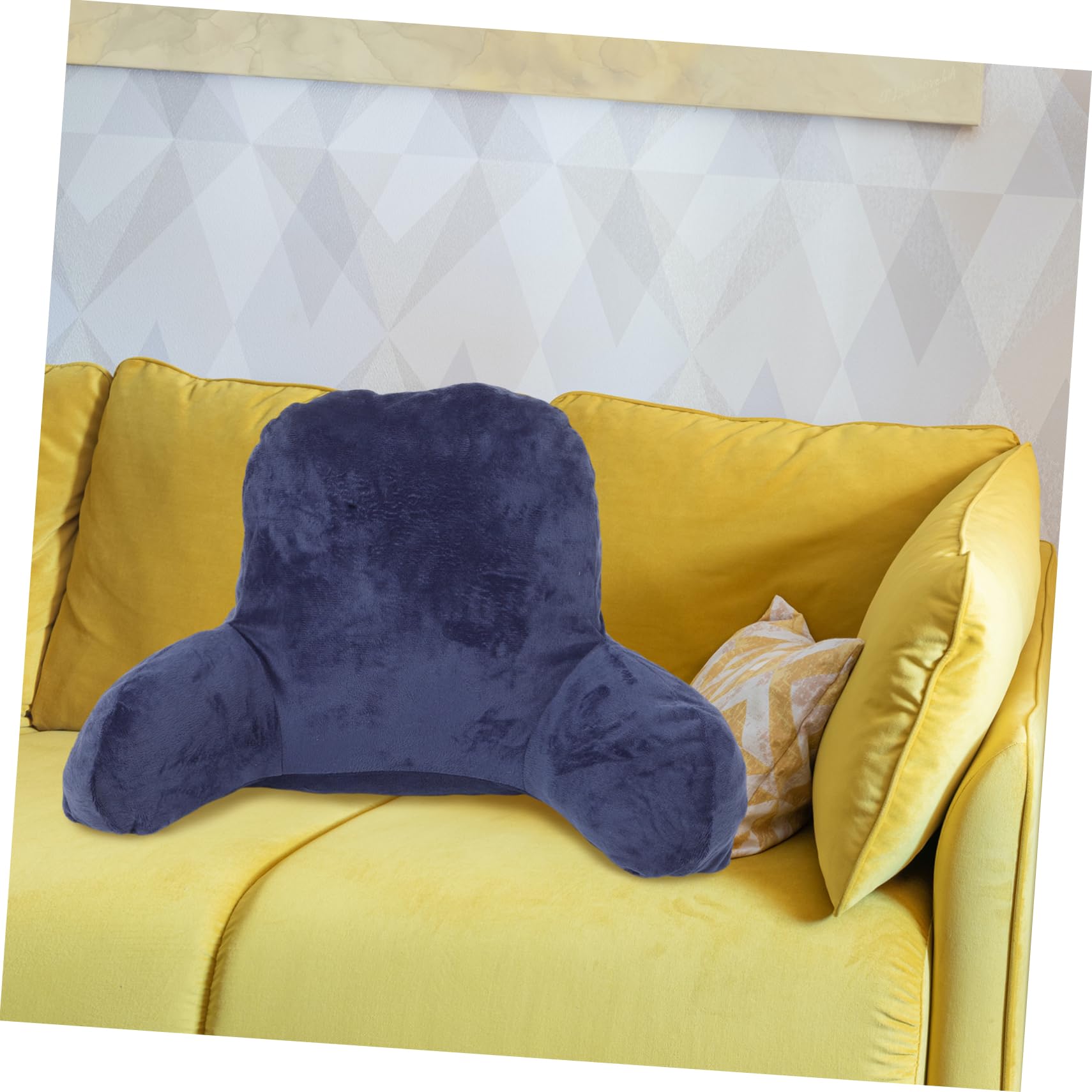 GRIRIW Arm Rest Pillow with Lumbar Support Cozy Bedrest Pillow for Reading Gaming Lounging