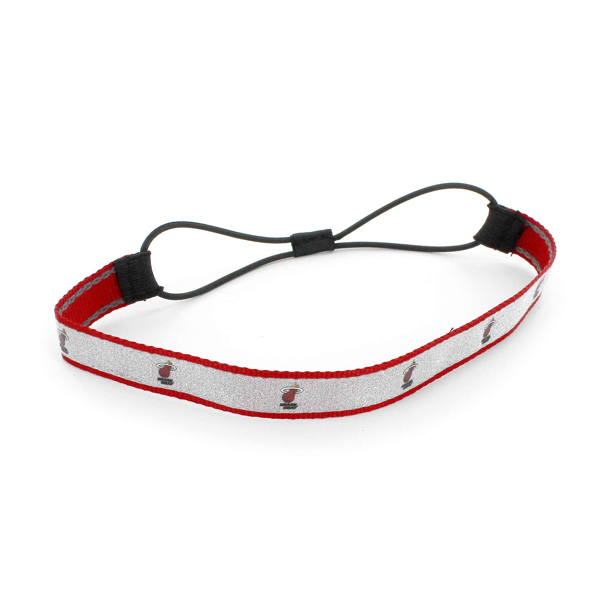Aminco NBA Miami Heat Sparkle Elastic Headband