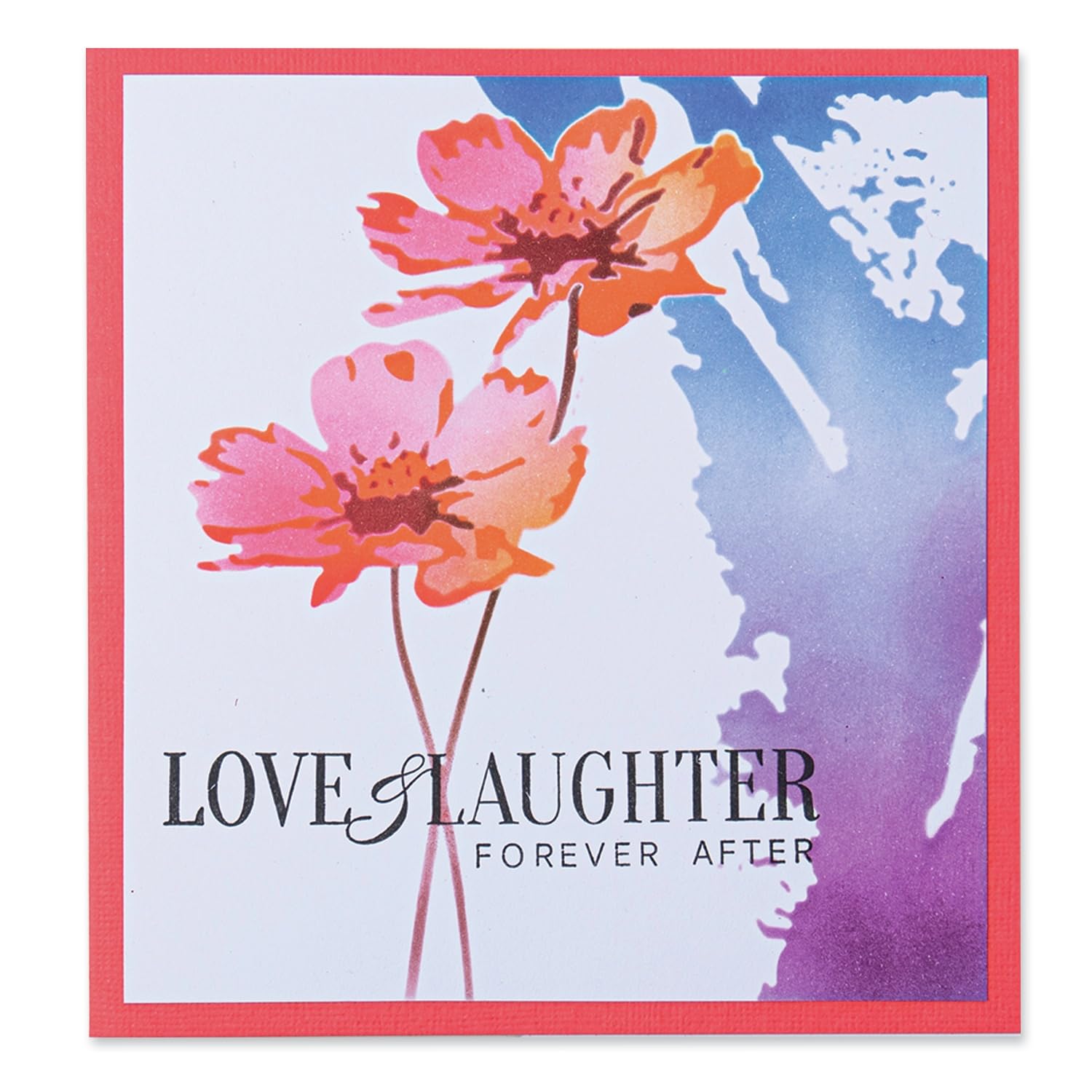 Sizzix Layered Stencils 4PK - Flowers by Olivia Rose [665261]