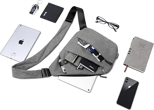 Miniatura 7 de weiatas Sling Bag Chest Shoulder Backpack Crossbody Bags for Men Women Travel Outdoors