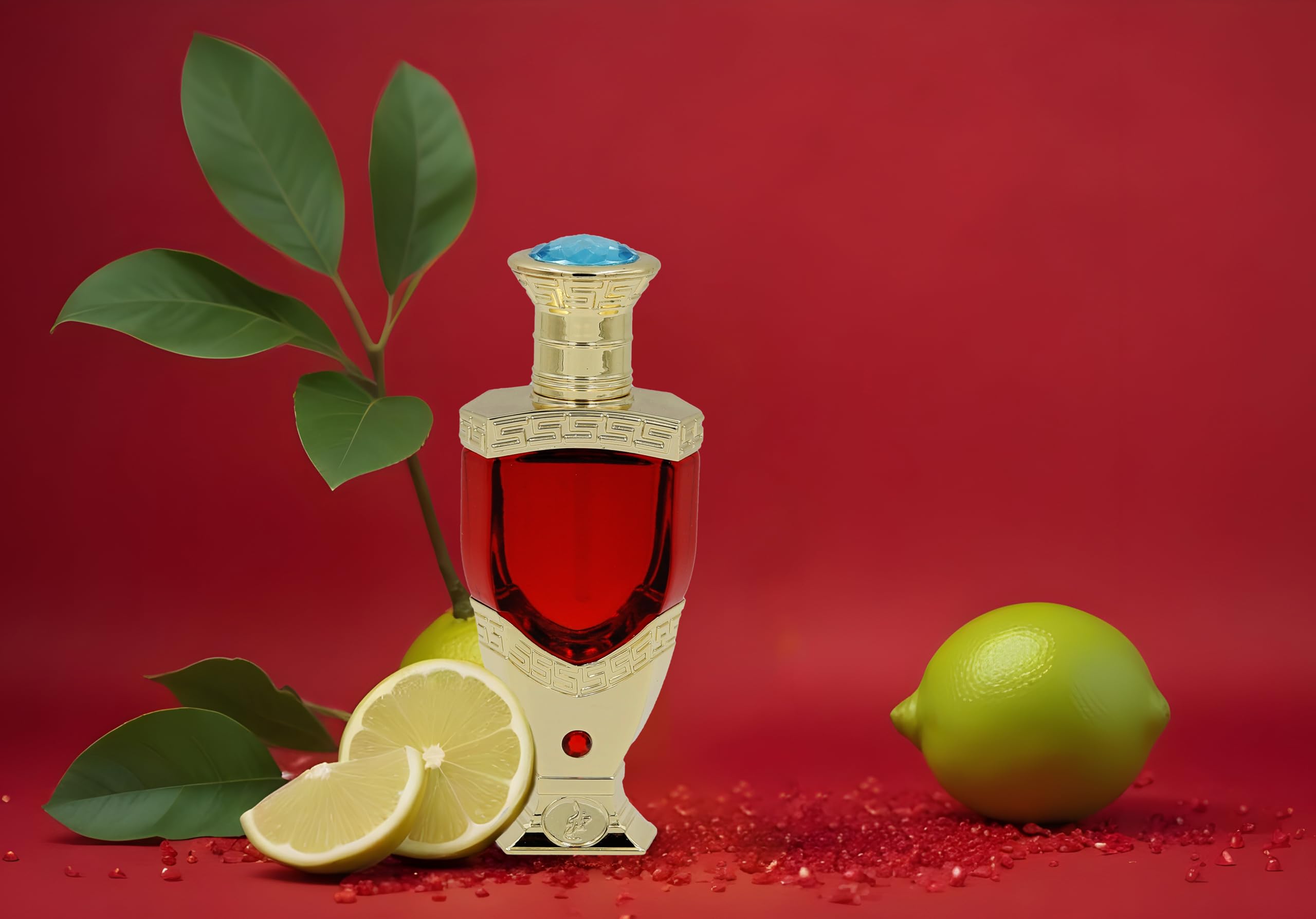 Khadlaj Ghazlaan CPO - Perfume Concentrado en Aceite, 20 ml, Fragancia Elegante y Sofisticada para Uso Diario