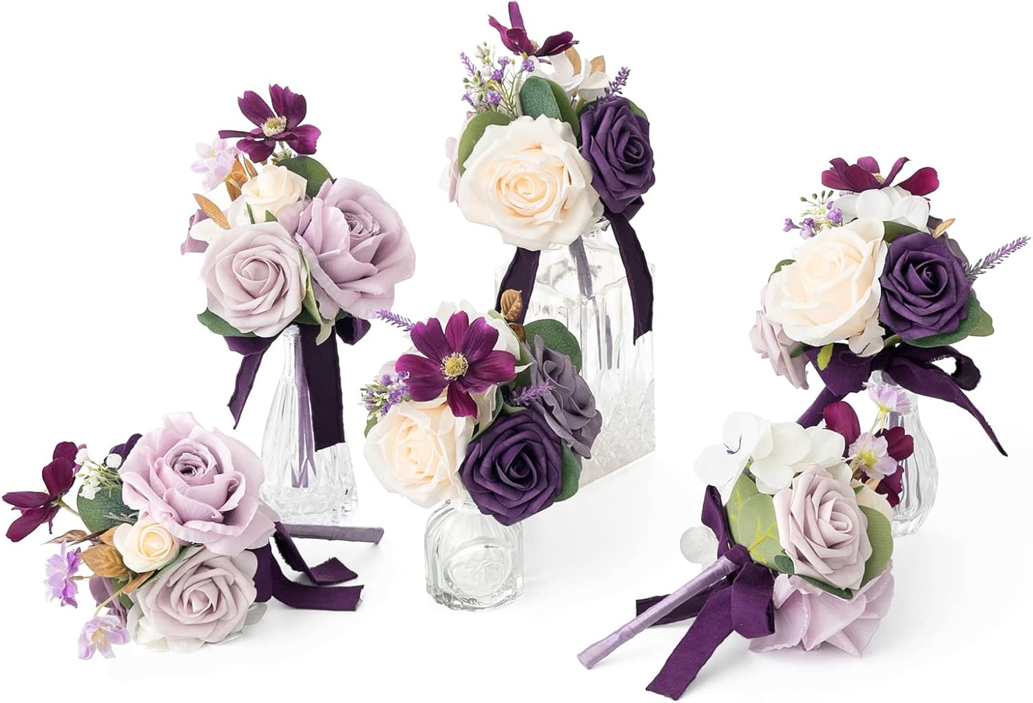 Ling's Moment Lilac Wedding Flowers Mini Bridesmaid