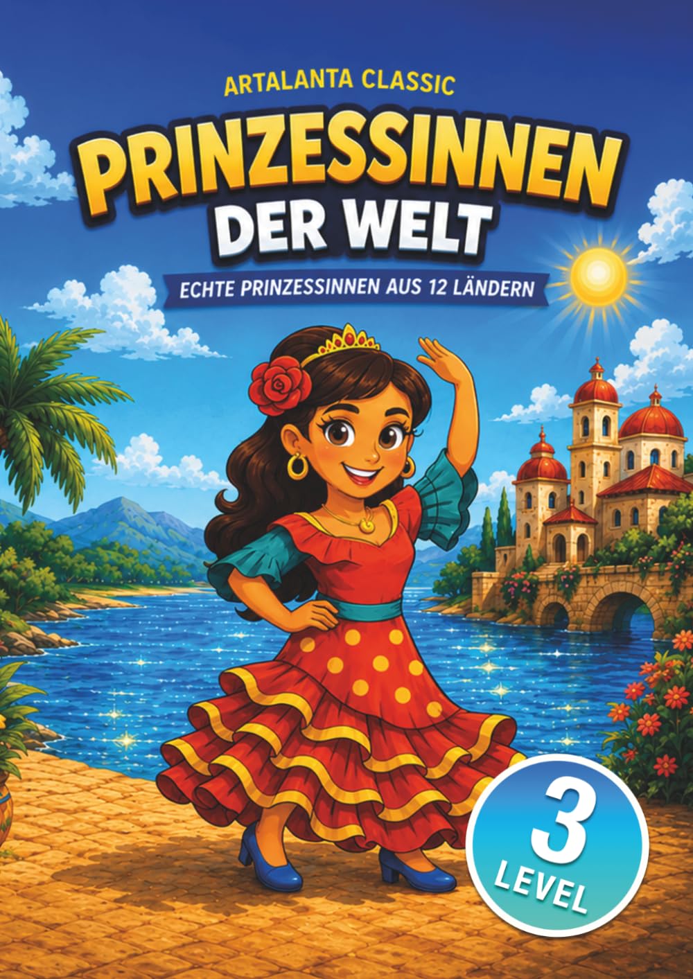 Prinzessinnen der Welt: Ein Malbuch für Kinder mit 12 echten Prinzessinnen aus verschiedenen Ländern - Kreativ die Welt entdecken von England bis Thailand (ARTALANTA Classic)