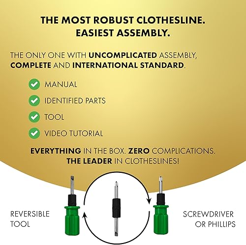 Miniatura 5 de Pogala, Estante de secado de ropa, para interiores y exteriores, con alas plegables, estante de lavandería que ahorra espacio, percha para ropa