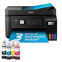 Epson EcoTank ET-4800 Stampante con Serbatoi D’inchiostro | Casa e Piccolo Ufficio | Wi