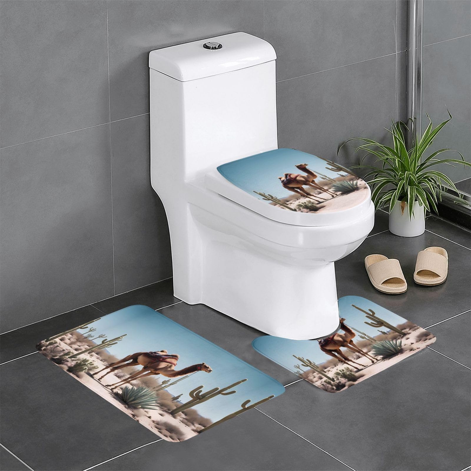 Tapis de bain antidérapant chameau : finissez-en avec l'humidité et les sols glissants