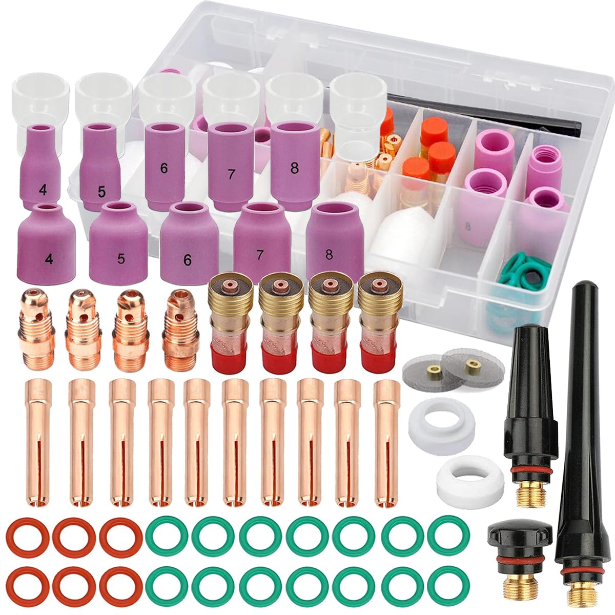 Kit TIG WP 17 18 26 pour soudage de tuyauterie et recoins difficiles
