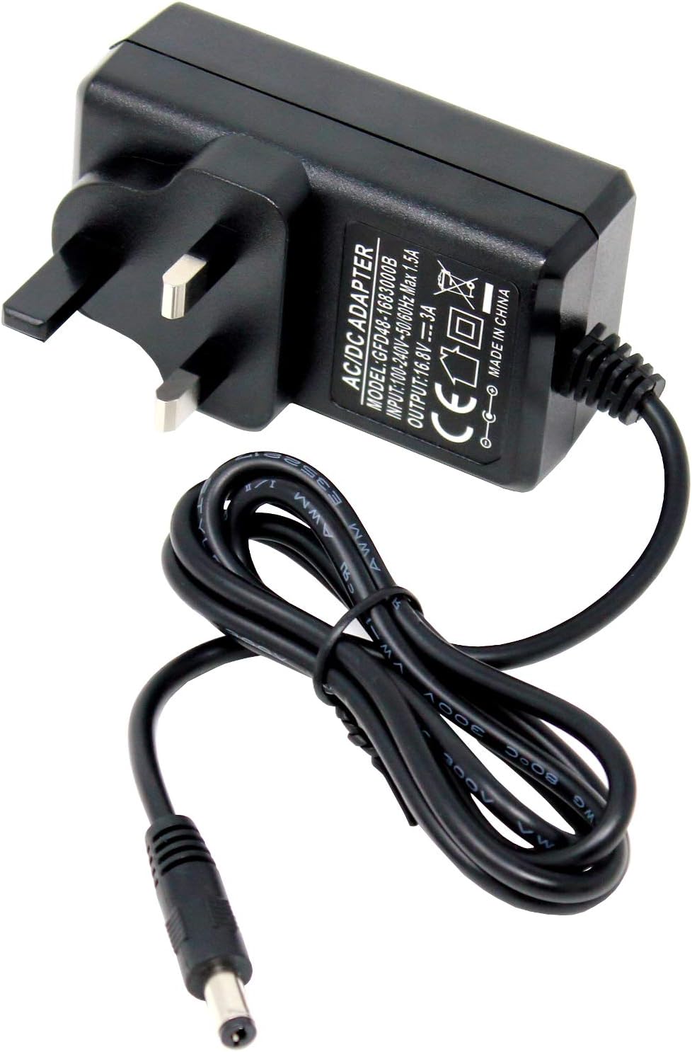 240V mains power adapter 3A 16V DC output for Photonic Universe solar lighting kits
