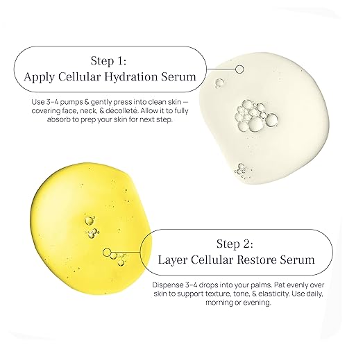 Miniatura 6 de PUREANCE Suero de retinol orgánico para mujeres menopáusicas con aceite de bakuchiol y suero de ácido hialurónico orgánico para la cara con hongo