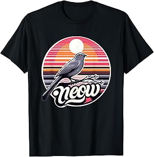 Funny Bird Design Birdwatching Gray Catbird T-Shirt