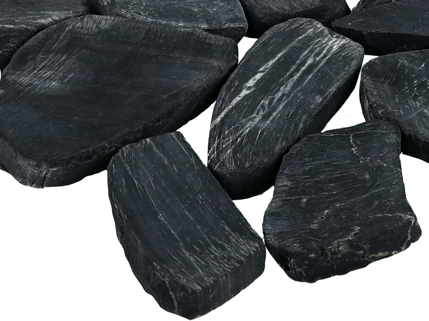 Daltile Decorative Accents 13'' x 13'' Natural Stone River Pebble Mosaic in Black River for Backsplashes, Floors, Walls, or Shower Floors (11 PCs per Carton) (11 SQ Ft per Carton)
