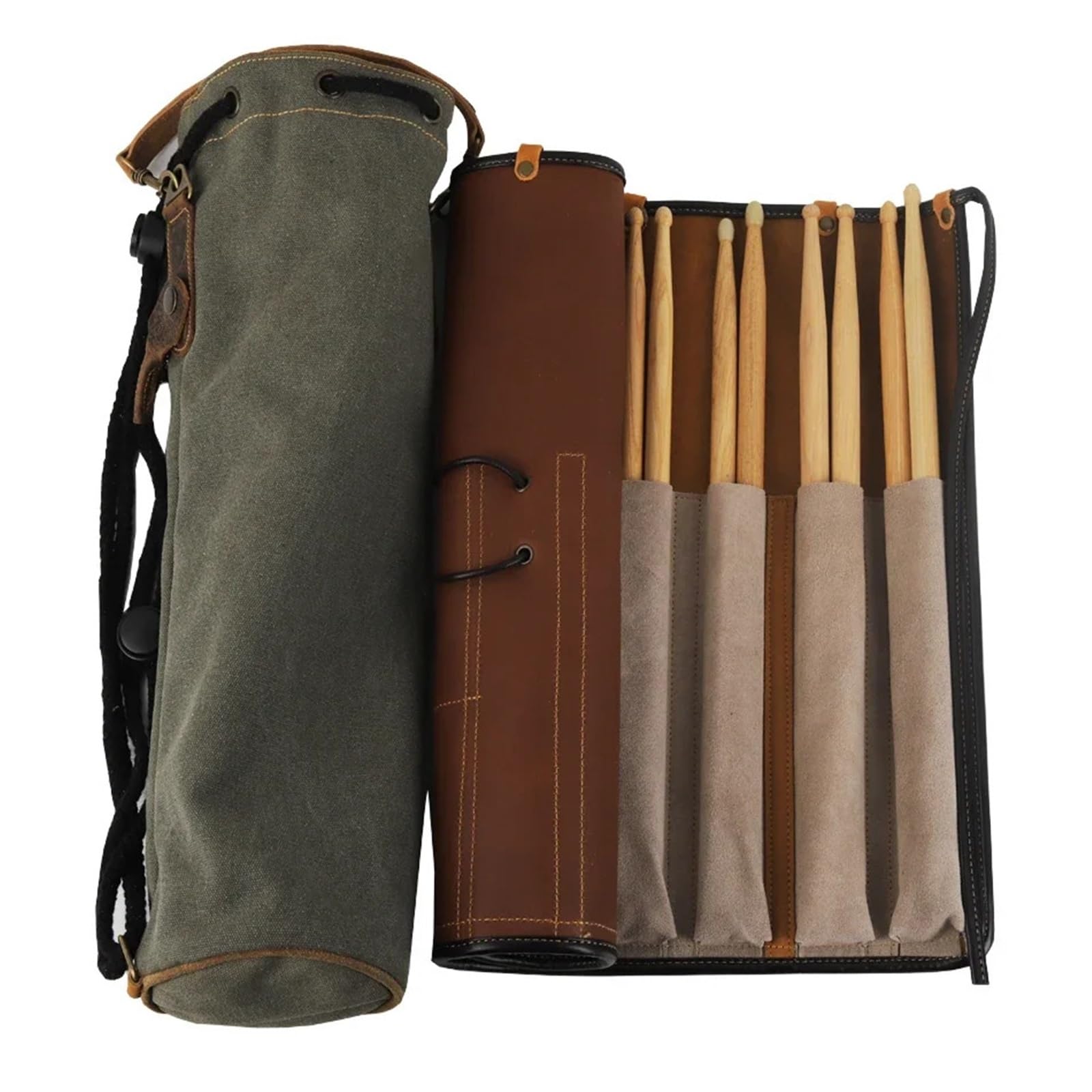 Borsa Per Bacchette Borsa porta bacchette for batteria di grande capacità, custodia portatile, custodia in tela Per Bacchette