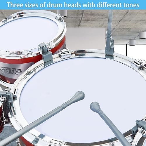 Miniatura 9 de Playtron - Juego de batería para niños pequeños mini juguete musical para niños pequeños regalo para fiestas de Navidad cumpleaños para niños de 1 a