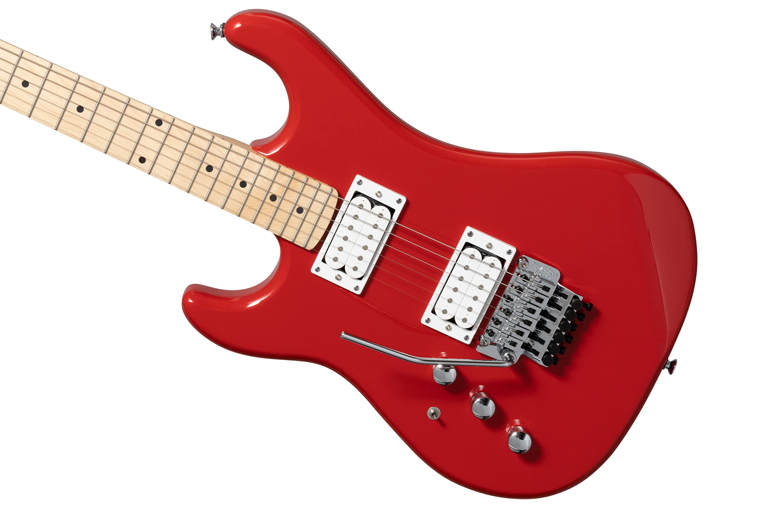 Amazon.com: Kramer Pacer Classic Floyd Rose Lefty, rojo escarlata