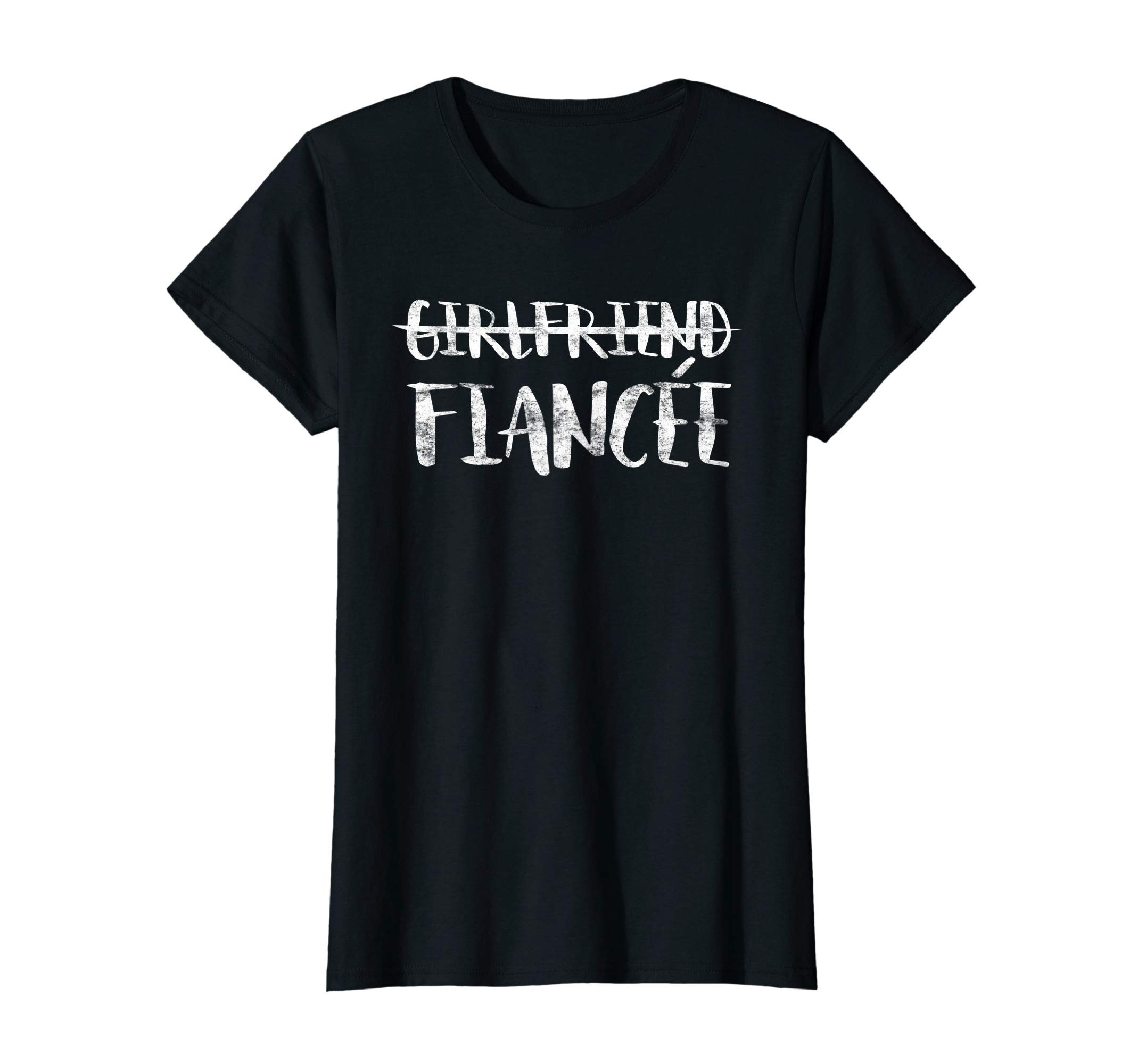 Engagement Girlfriend Fiancee ShirtsGirlfriend Fiancee T-Shirt Married Woman Wedding Shirt T-ShirtOEKO-TEX STANDARD 100