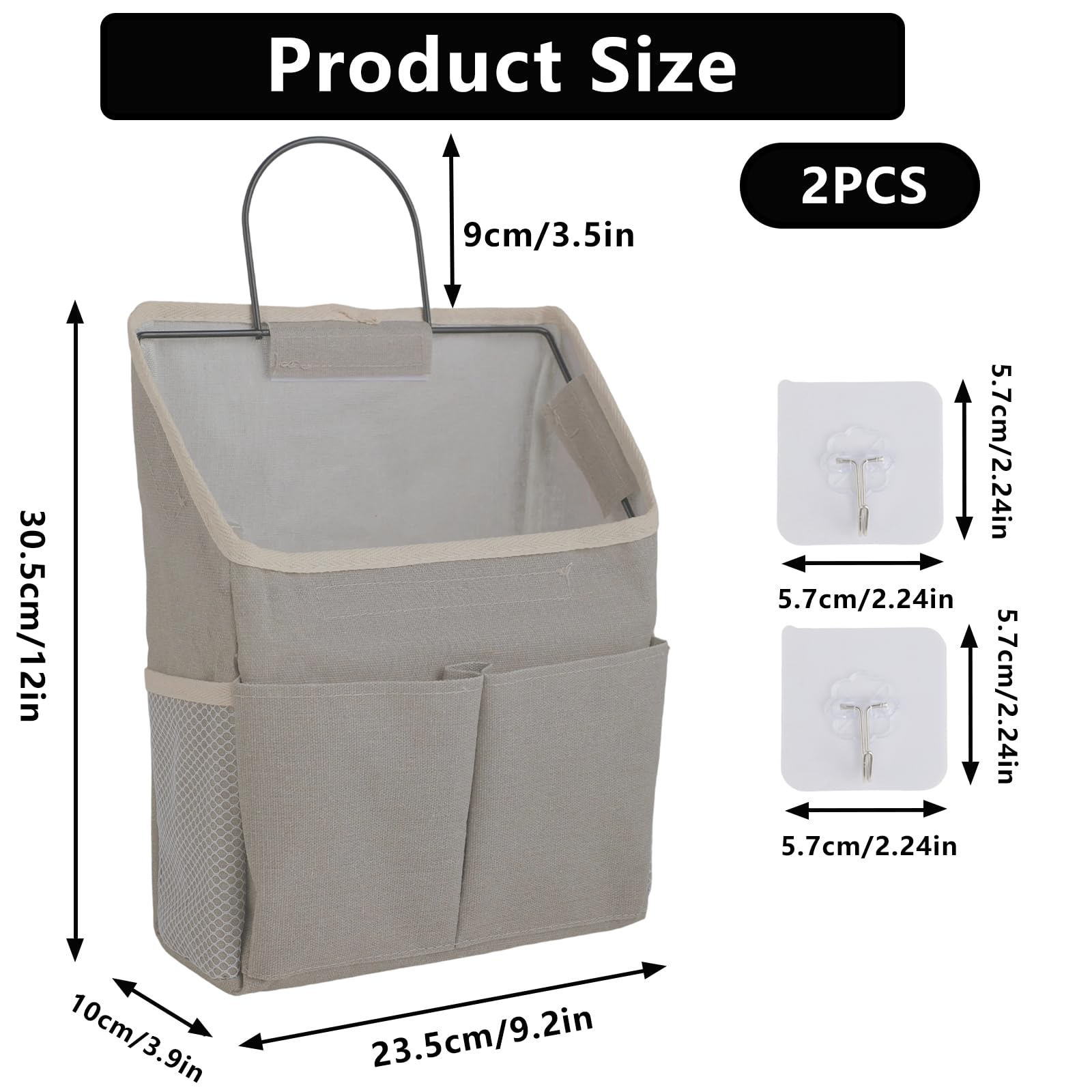 Wand Organizer Ohne Bohren - Draht Aufbewahrungskorb Für Küche & Badezimmer