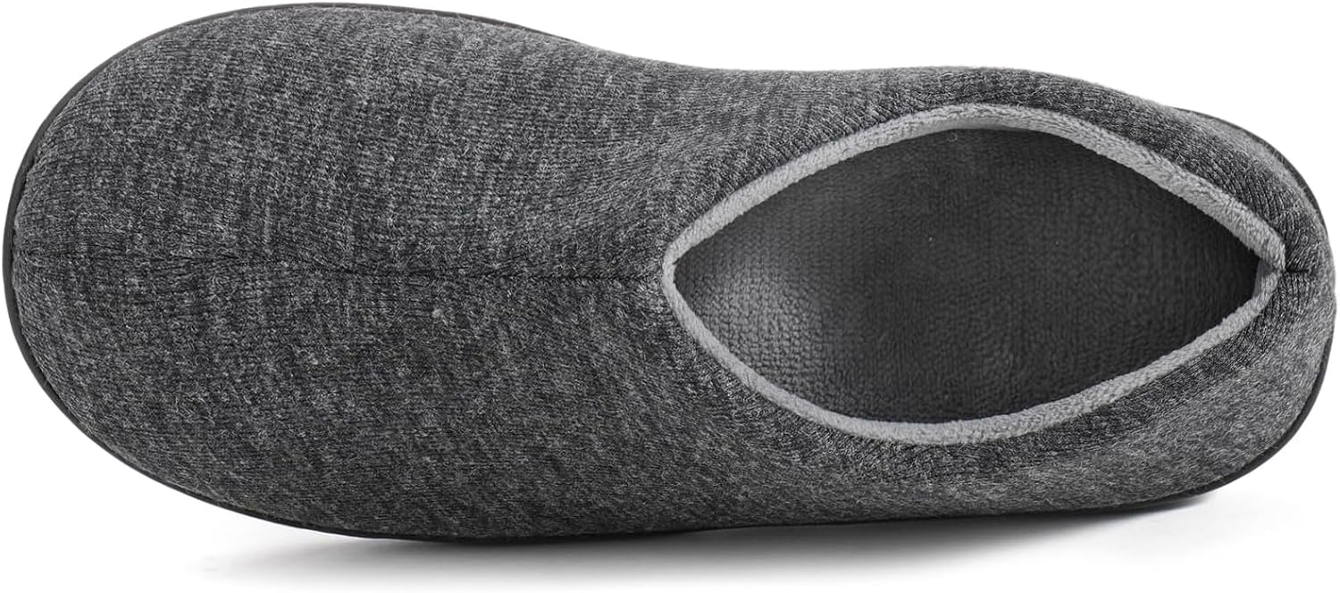 ULTRAIDEAS Women's Indoor Loafer House Slippers with Memory Foam, Ladies Warm Closed Back House Shoes with Non-Slip Outdoor Rubber Sole - Image 4