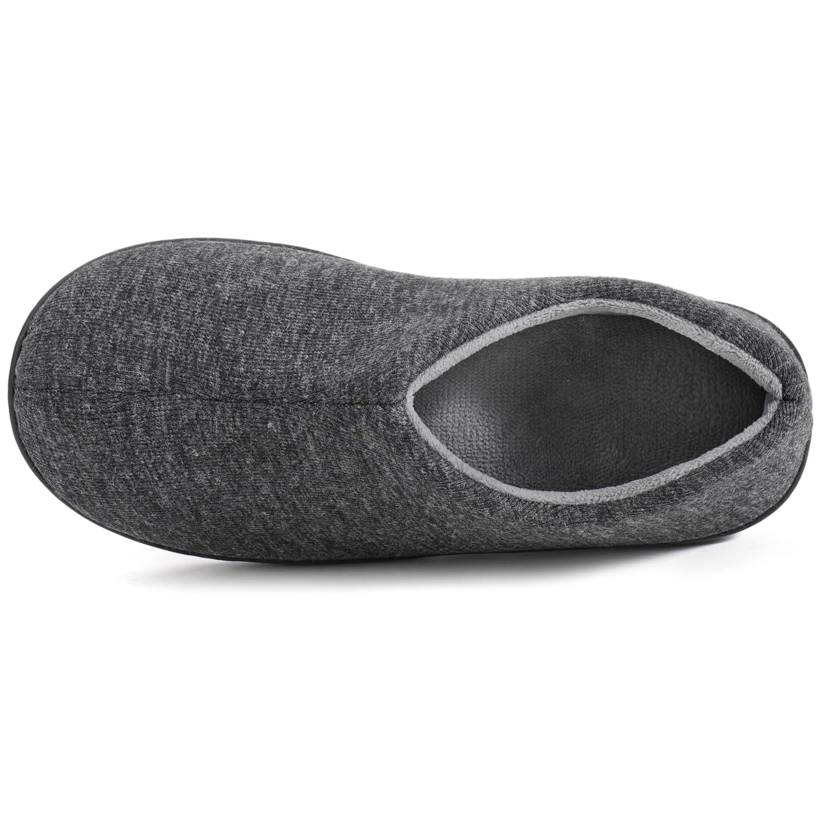 ULTRAIDEAS morbide Pantofole da Donna in Memory Foam con Retro Chiuso con Calda Fodera in Pile, Scarpe da casa in Cotone Misto Lana con Suola in Gomma Antiscivolo per Interni all'aperto