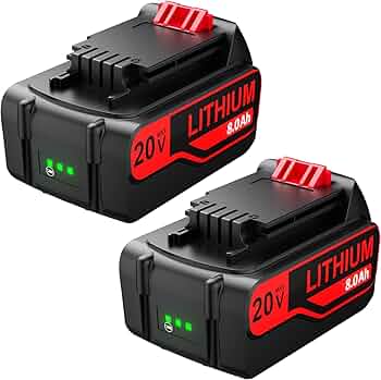 Amazon.com: Bonacell 2Packs 8000mAh Replacement for Black and