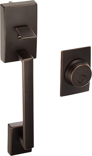 Miniatura 2 de Schlage F92-CEN Century Manija exterior simulada de la serie F, cromo pulido