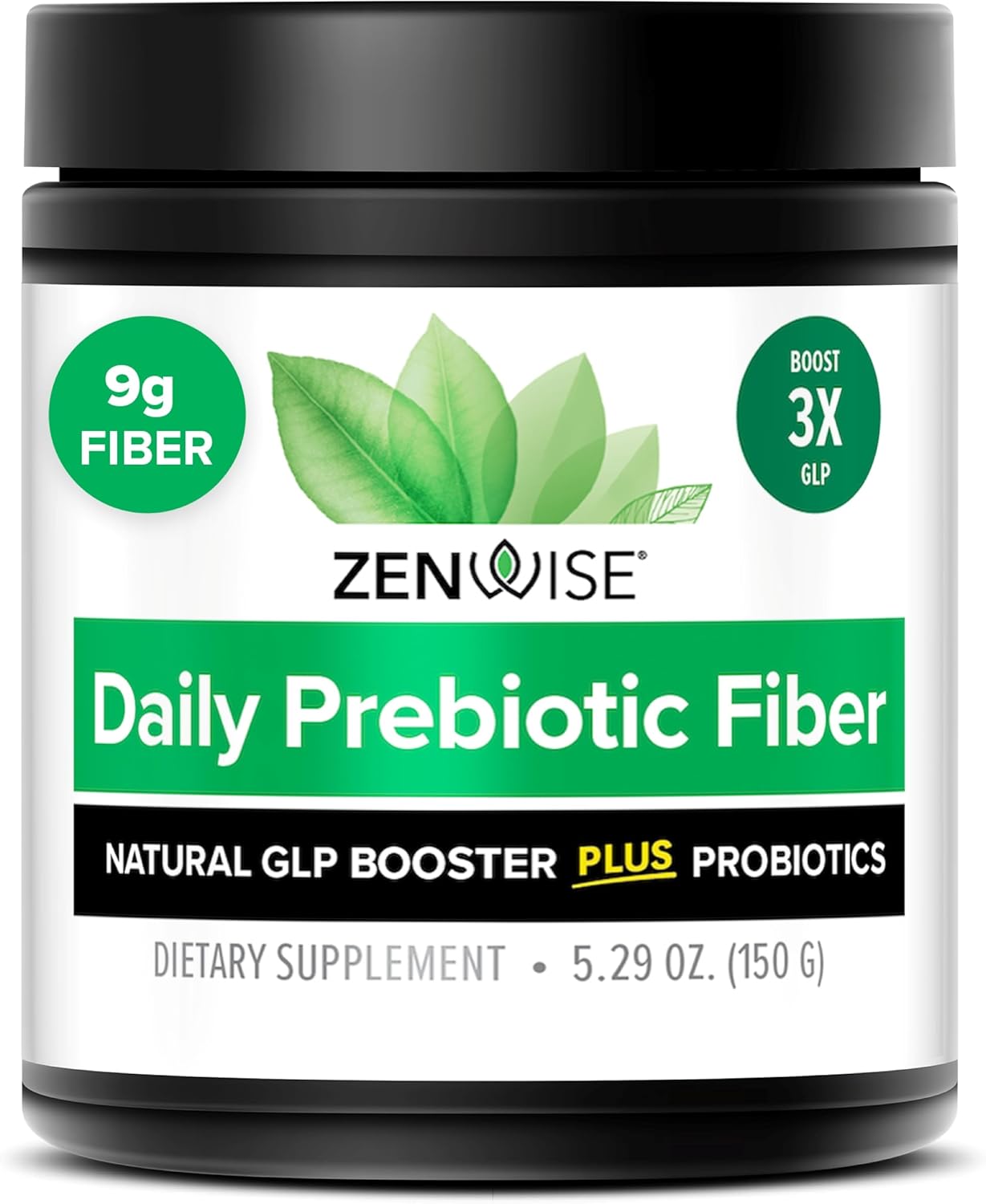 Zenwise Health ZenGLP-1, Natural GLP-1 with Metabolic Probiotics to Help Control Hunger & Cravings and Support Digestive Health – GLP-1 Supplement Support for Women & Men – 15-Day Serving