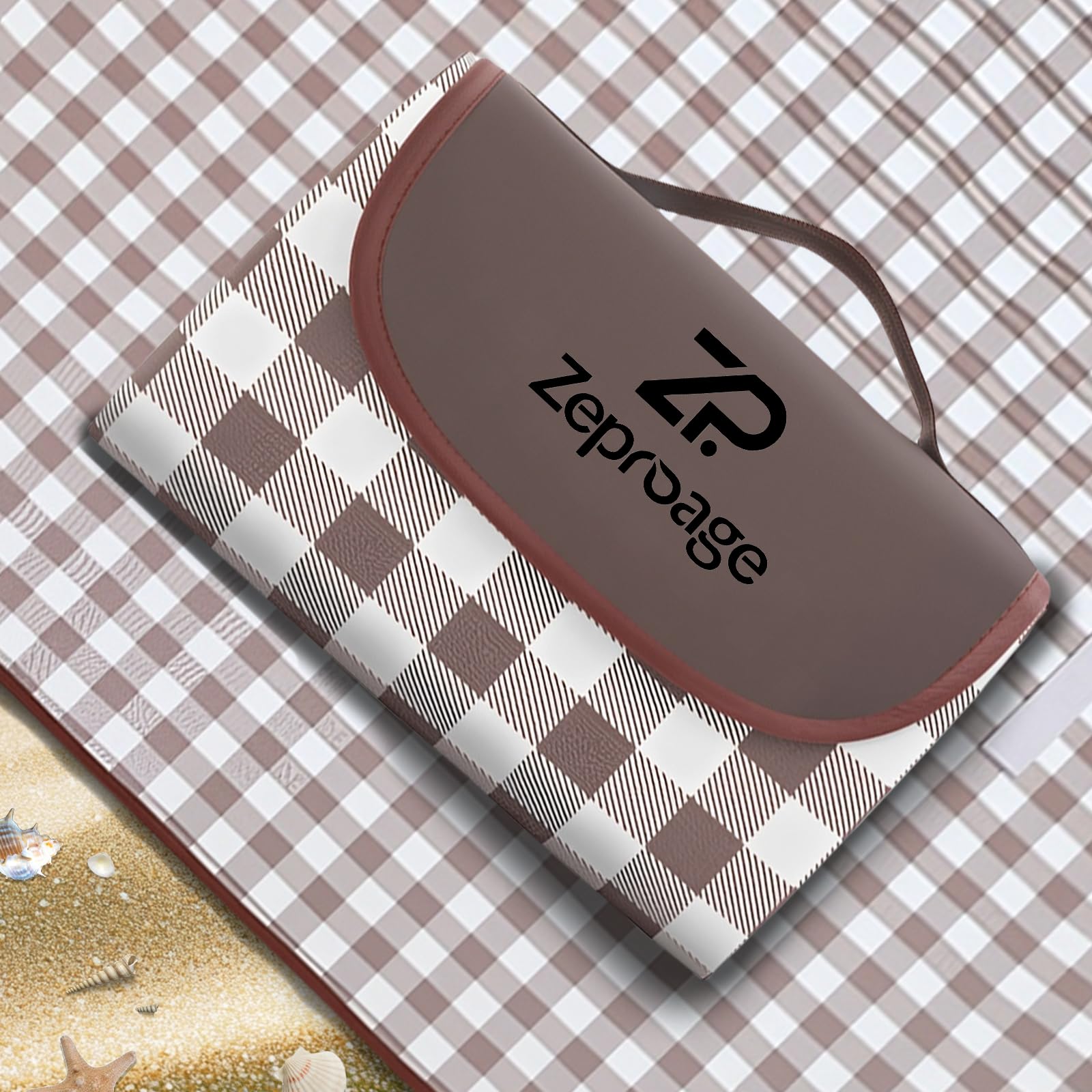 Waterproof Picnic Blankets, 150x200cm Picnic Mat Outdoor Portable Travel Camping Coffee-image-47