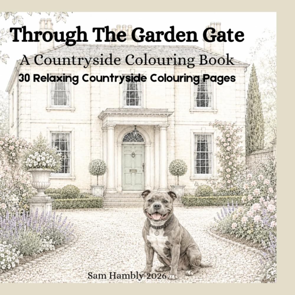 Through The Garden Gate: A Countryside Colouring Book