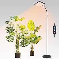 Vista 12 de FECiDA Luces de cultivo de escritorio para plantas de interior, bonsái, inicio de semillas, luz de cultivo UV-IR de espectro completo, consumo