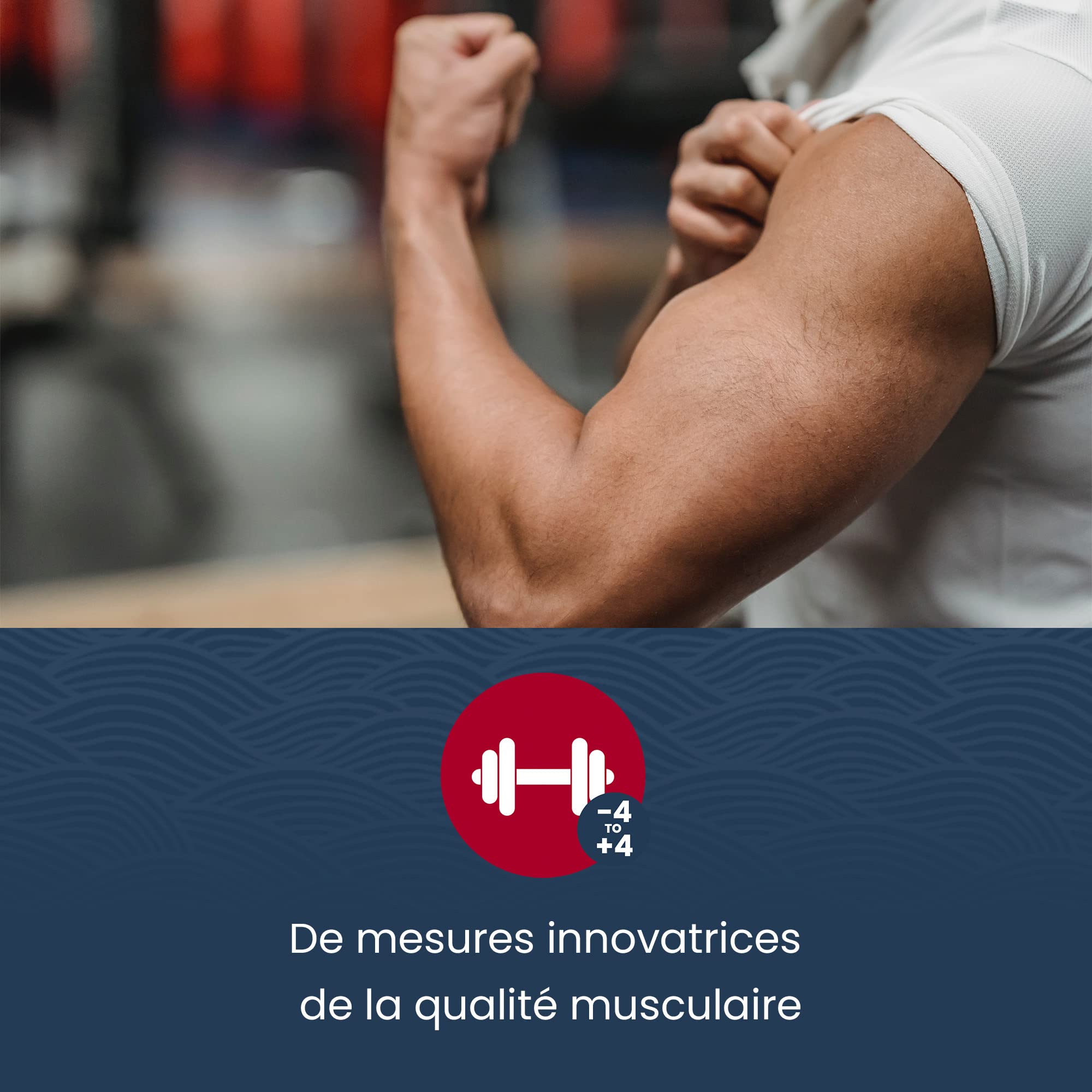 TANITA RD-953 Balance de Composition Corporelle Intelligente avec Application Gratuite Score de Qualité Musculaire Unique 11 Mesures Platine