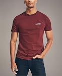 Nautica Mens Short Sleeve Solid Crew Neck T-Shirt