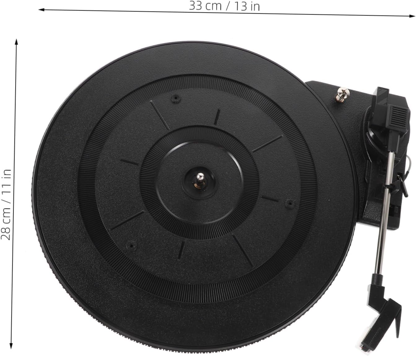 Retro Turntable Phonograph Player: Large Gramophone Movement Sound for Home Decor and Music Enthusiasts